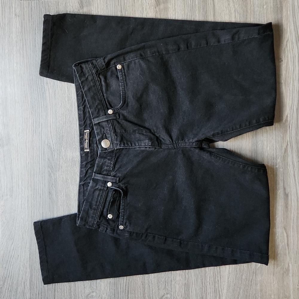 Fidelity Gisele black skinny jeans, size 27